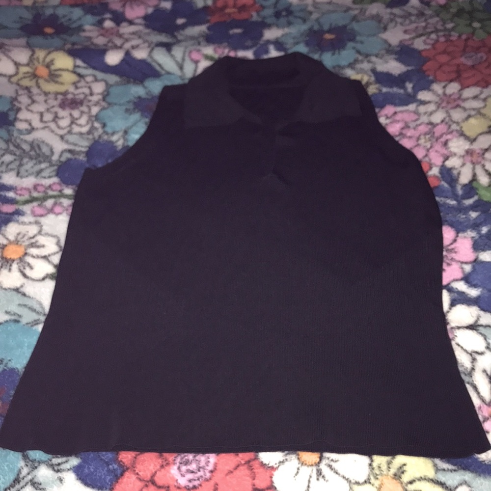 Black dressy tank top